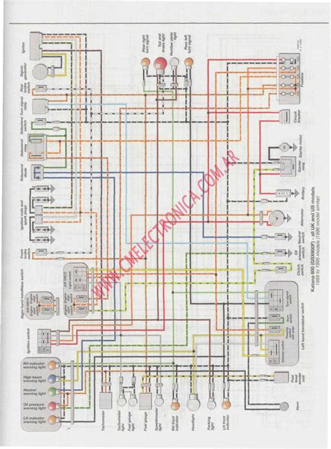 1992 Wiring Diagram Suzuki 600