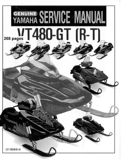 1992 Yamaha Venture Gt Xl Snowmobile Service Manual