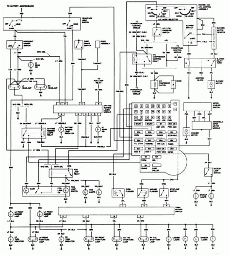 1992 chevy s 10 wiring diagram speedometer 