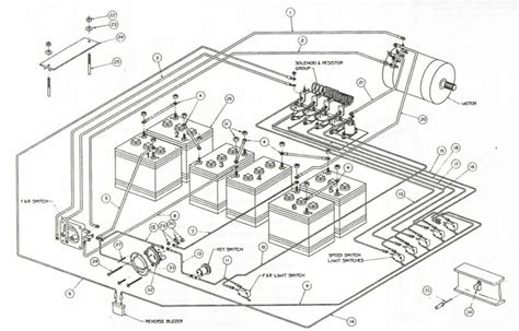 1992 club car wiring 36 volt 