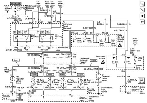 1992 corvette wiring diagram lights 