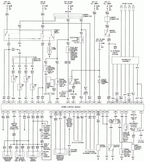 1992 honda civic wiring diagram 