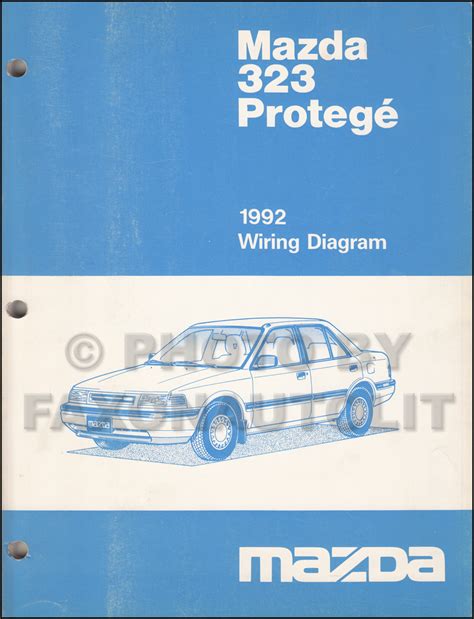 1992 mazda protege wiring diagram 