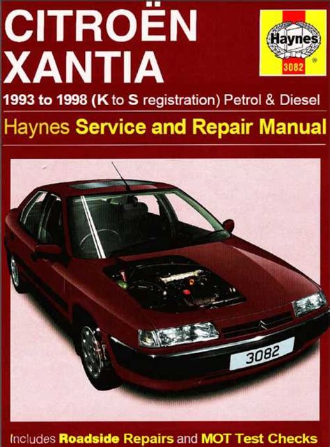 1993 1998 Citroen Xantia Service Repair Manual