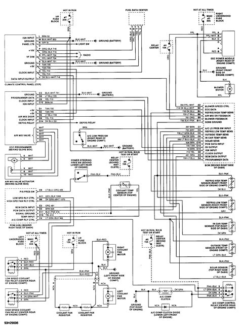 1993 Cadillac Deville Wiring Diagram