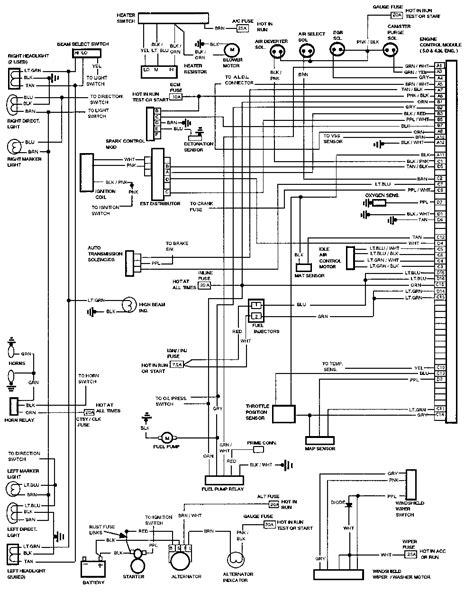 1993 Chevrolet Caprice Wiring Diagram