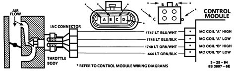 1993 Chevy 1500 Idle Air Control Wiring Diagram