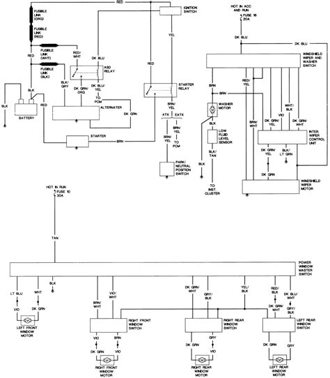 1993 Dodge Spirit Wiring Diagram