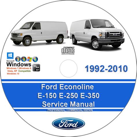 1993 Ford E 350 Econoline Service Repair Manual Software