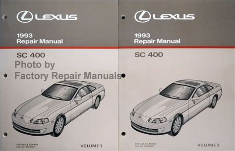 1993 Lexus Sc400 Service Repair Manual Software