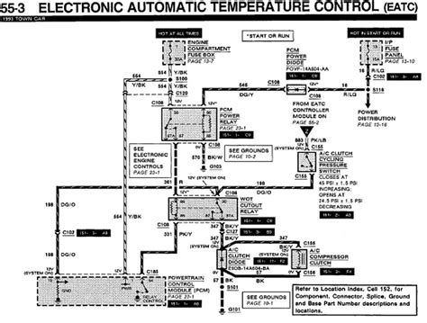 1993 Lincoln Town Car Wiring Schematic