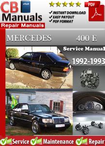 1993 Mercedes 400e Service Repair Manual 93