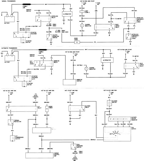 1993 Nissan Pathfinder Fuel Wiring Diagram