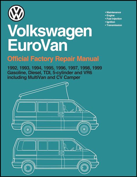 1993 Volkswagen Eurovan Service Repair Manual Software