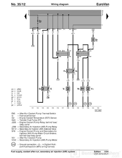 1993 vw eurovan wiring diagram 