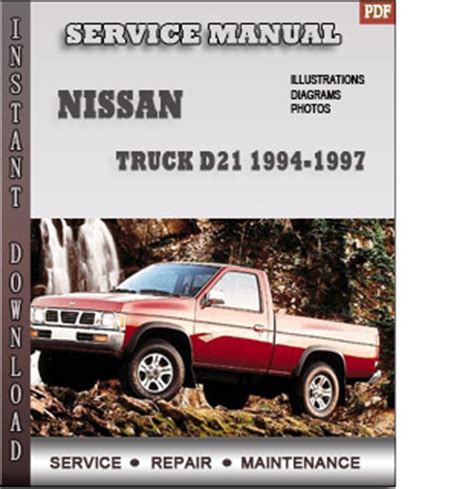 1994 1997 Nissan Truck D21 Service Repair Manual