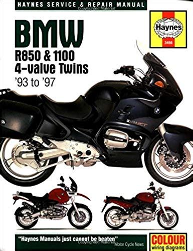 1994 2001 Bmw R850 1100 Gs R Workshop Service Repair Manual