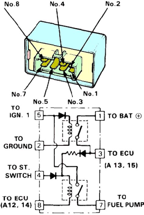 1994 Accord Main Relay Wiring Diagram