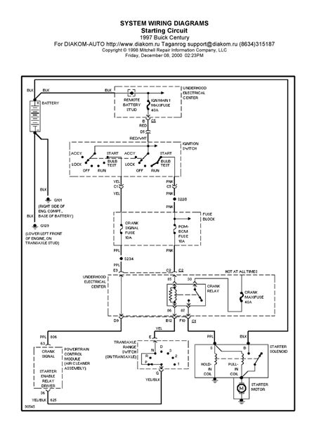 1994 Buick Century Manual and Wiring Diagram