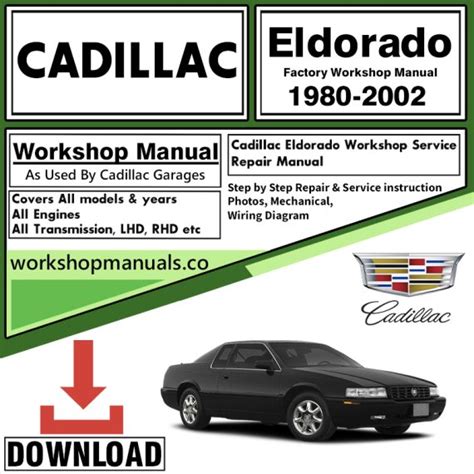 1994 Cadillac Eldorado Service Repair Manual Software