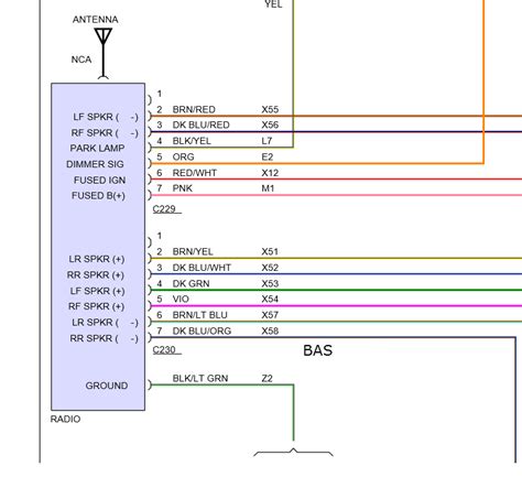 1994 Dodge Factory Radio Wiring Diagram