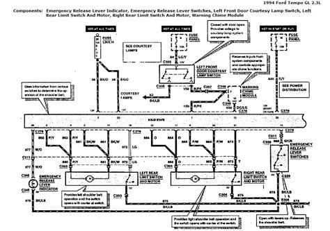 1994 Ford Tempo Wiring Diagram