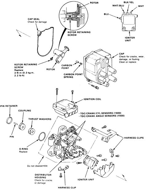 1994 Honda Accord Wiring Diagram Exploded View