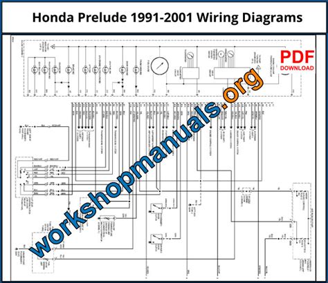 1994 Honda Prelude Manual and Wiring Diagram