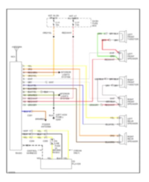 1994 Isuzu Trooper Radio Wiring Diagram