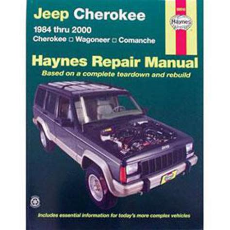 1994 Jeep Cherokee Xj Factory Service Repair Manual