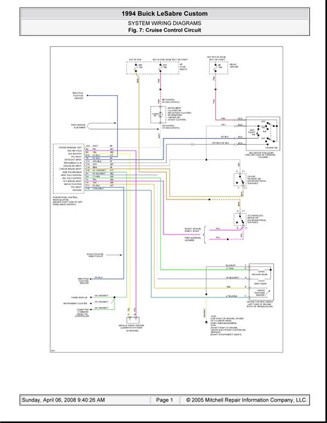 1994 Lesabre Wiring Diagram