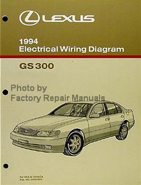 1994 Lexus Gs300 Repair Manual Information Manual and Wiring Diagram