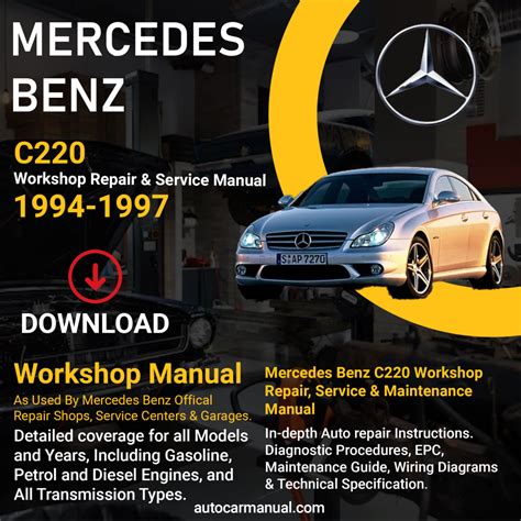 1994 Mercedes Benz C220 Service Repair Manual Software