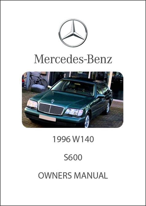 1994 Mercedes Benz S600 Service Repair Manual Software