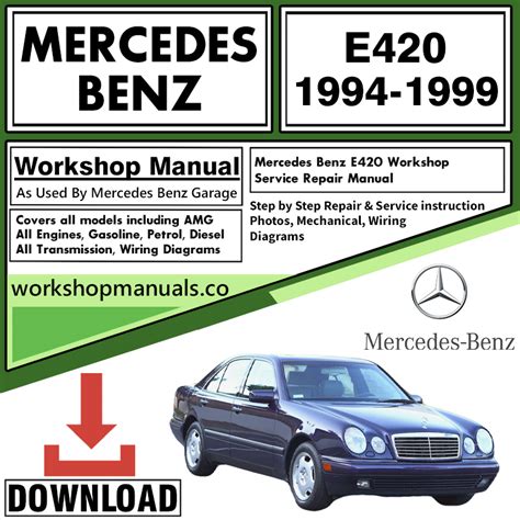 1994 Mercedes E420 Service Repair Manual 94