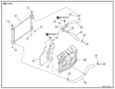 1994 Nissan Sentra Cooling Systems Section LC Manual and Wiring Diagram