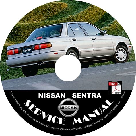 1994 Nissan Sentra Service Repair Manual 94