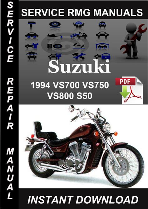 1994 Suzuki Vs700 Vs750 Vs800 S50 Service Repair Manual Down