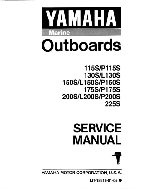 1994 Yamaha 200tjrs Outboard Service Repair Maintenance Manual Factory