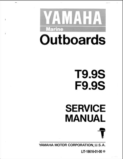 1994 Yamaha T9 9exhs Outboard Service Repair Maintenance Manual Factory