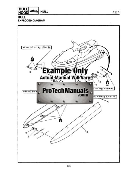 1994 Yamaha Waverunner Wave Raider 700 Service Manual Wave Runner