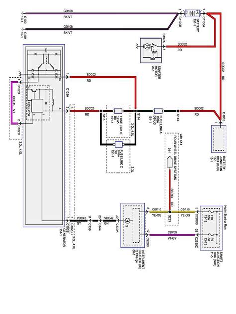 1994 ford ranger lighting wiring diagram 