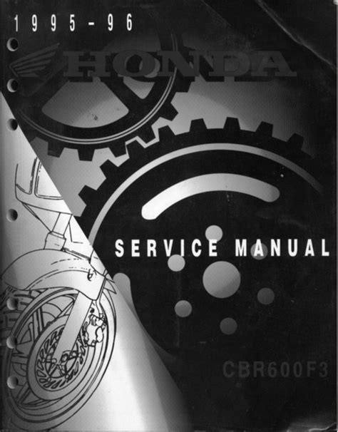 1995 1996 Honda Cbr600f3 Workshop Repair Service Manual Best Download