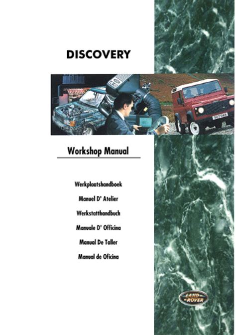 1995 1996 Land Rover Discovery Workshop Factory Manual