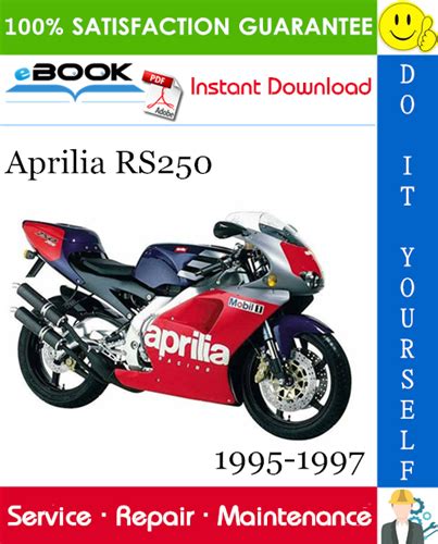 1995 1997 Aprilia Rs250 Motorcycle Service Manual