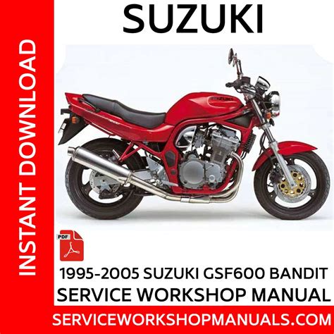 1995 1999 Suzuki Gsf 600 Bandit Service Manual
