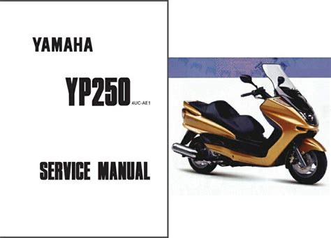 1995 1999 Yamaha Yp250 Workshop Repair Manual