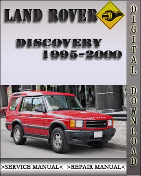 1995 2000 Land Rover Discovery Factory Service Repair Manual 1996 1997 1998 1999