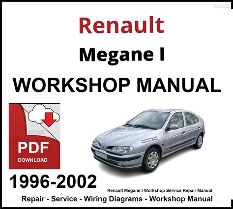 1995 2002 Renault Megane Senic Workshop Service Repair Manual