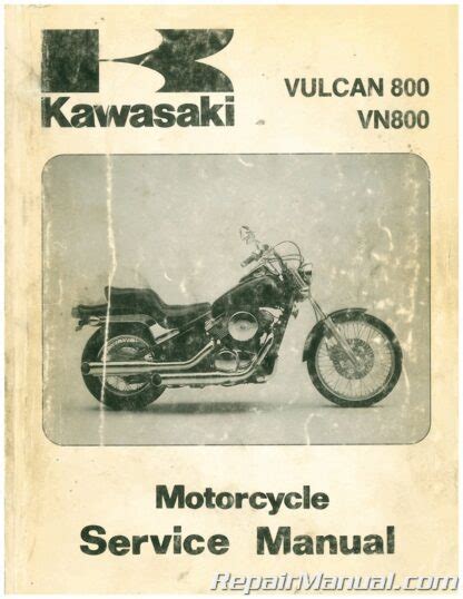 1995 2004 Kawasaki Vulcan 800 Vn800 Classic Motorcycles Service Repair Manual Highly Detailed Fsm Pdf Preview